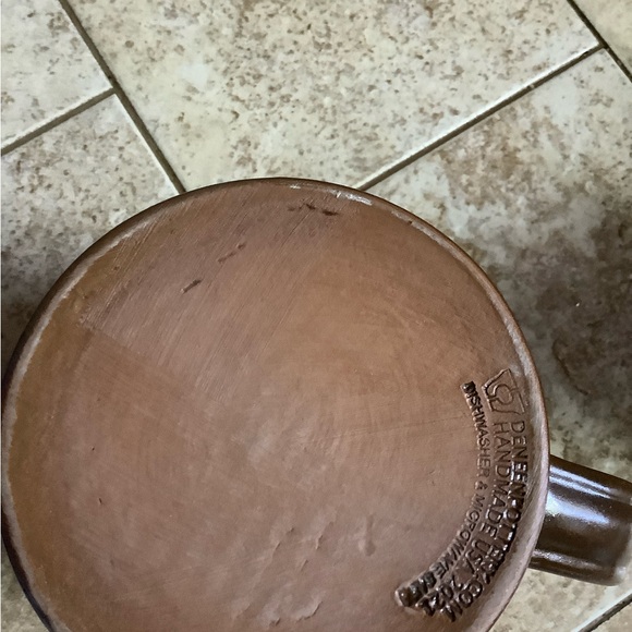 Deneen Pottery Fieldstone Retro Logo Mug - Picture 2 of 2